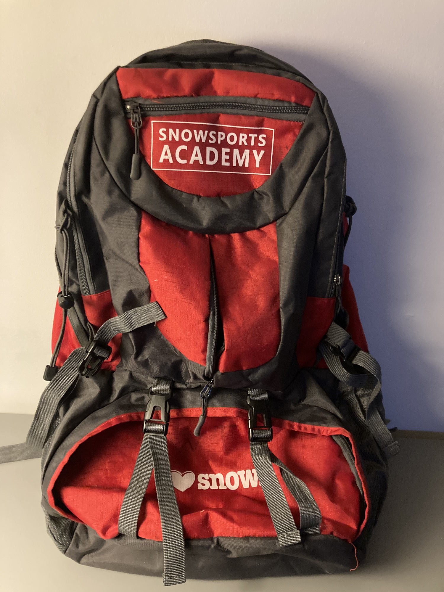 Snowsport Academy I Love Snow Backpack